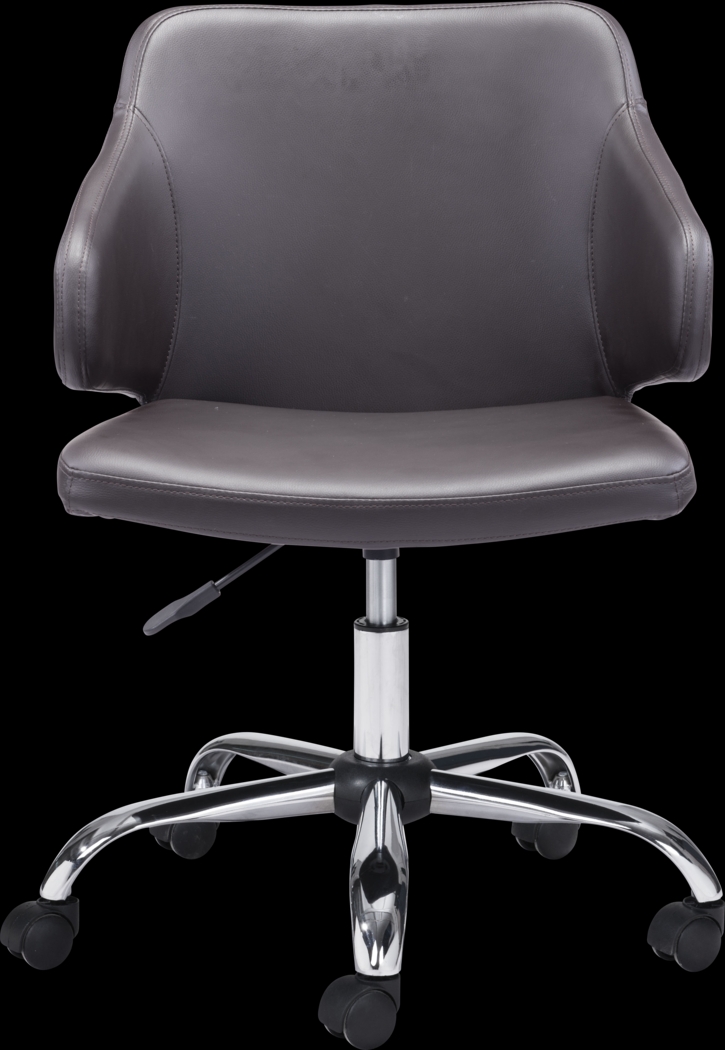 Heckney Brown Office Chair - Thumbnail - Image 3