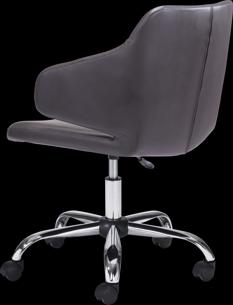 Heckney Brown Office Chair - Thumbnail - Image 5