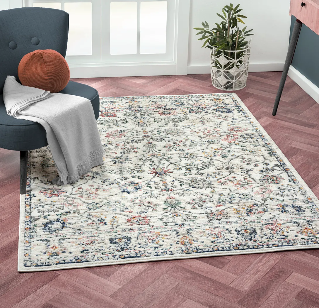 Hedgewood Multi 7'9 x 9'9 Rug - Thumbnail - Image 2