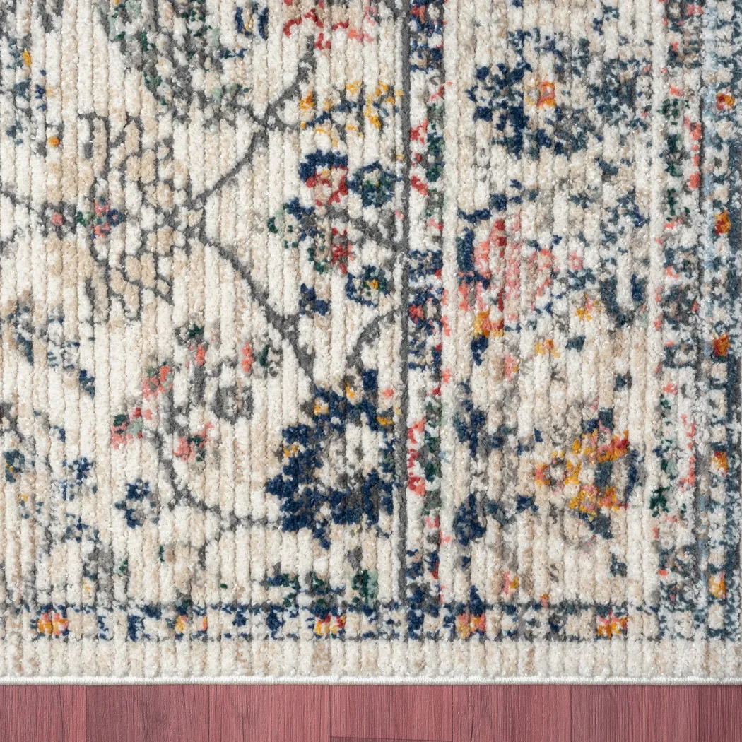 Hedgewood Multi 7'9 x 9'9 Rug - Thumbnail - Image 3