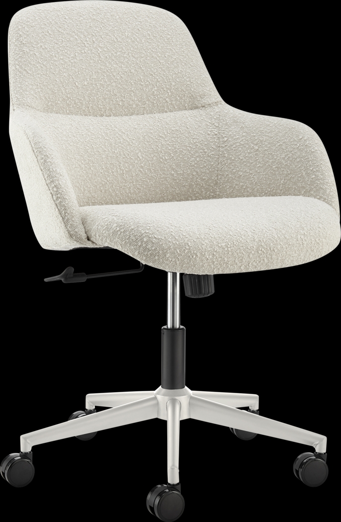 Hegg Ivory Office Chair - Thumbnail - Image 3