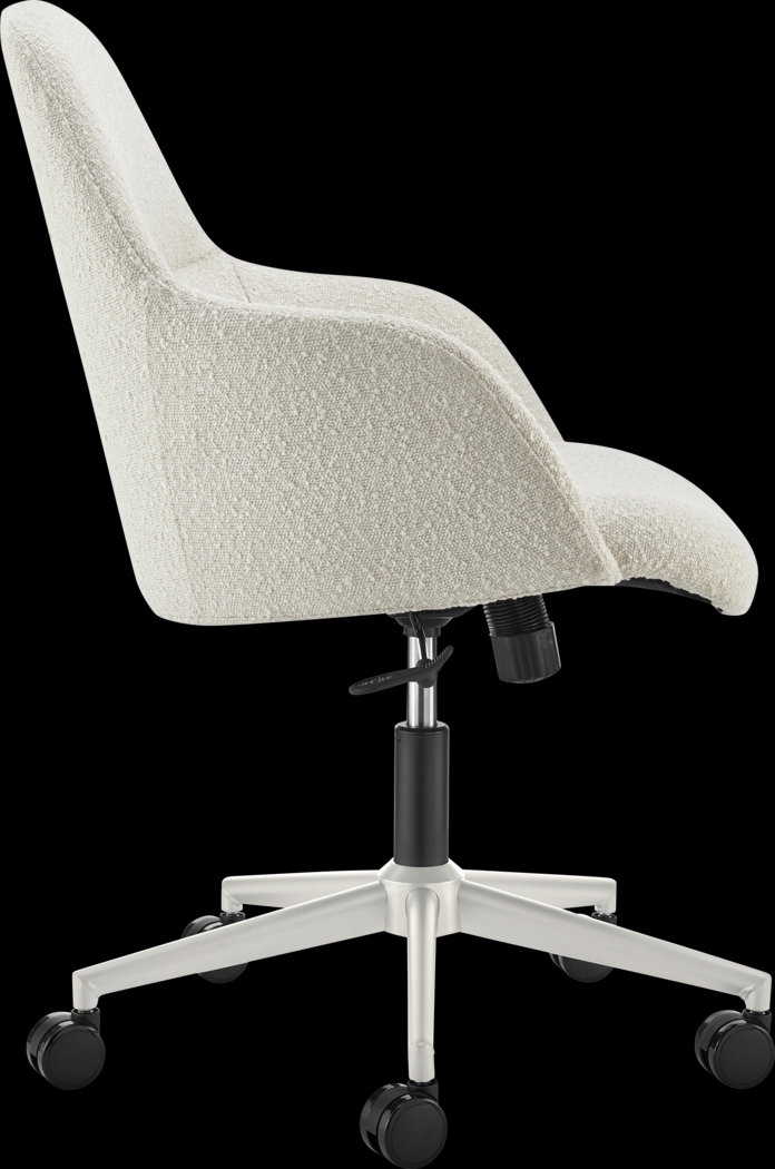 Hegg Ivory Office Chair - Thumbnail - Image 4