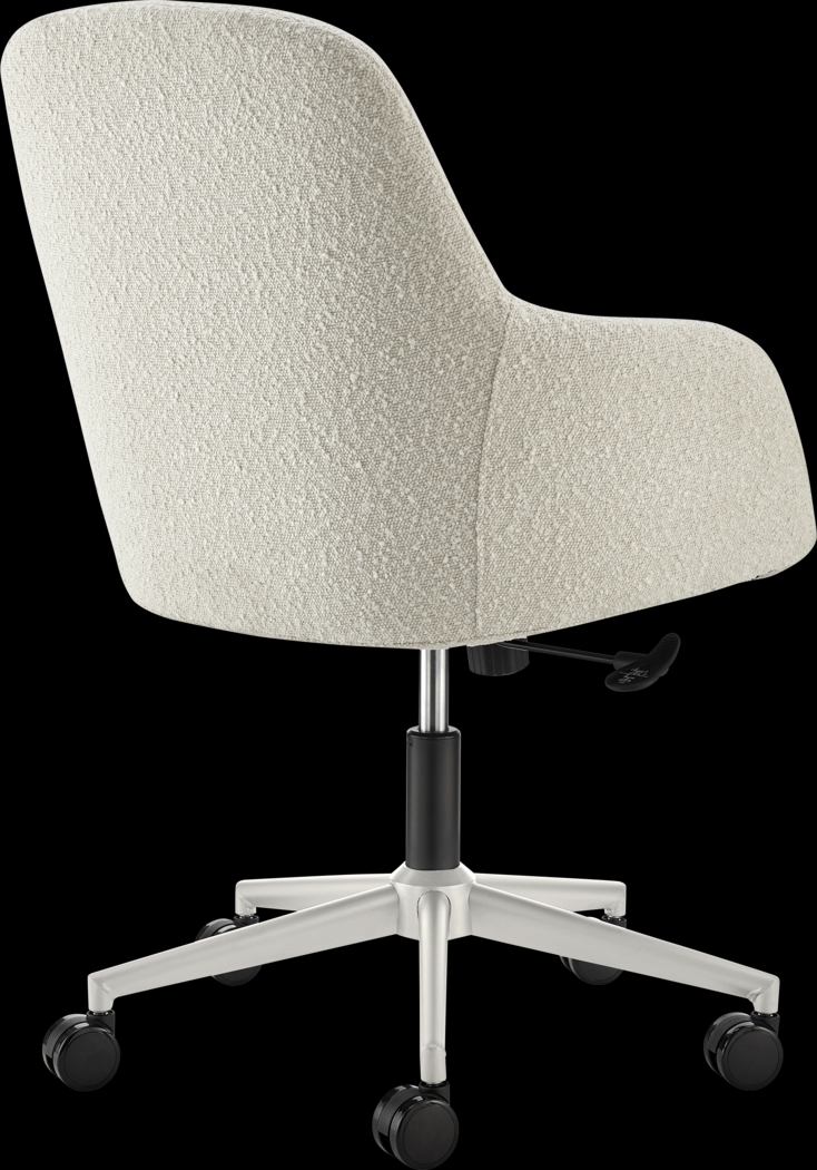 Hegg Ivory Office Chair - Thumbnail - Image 5