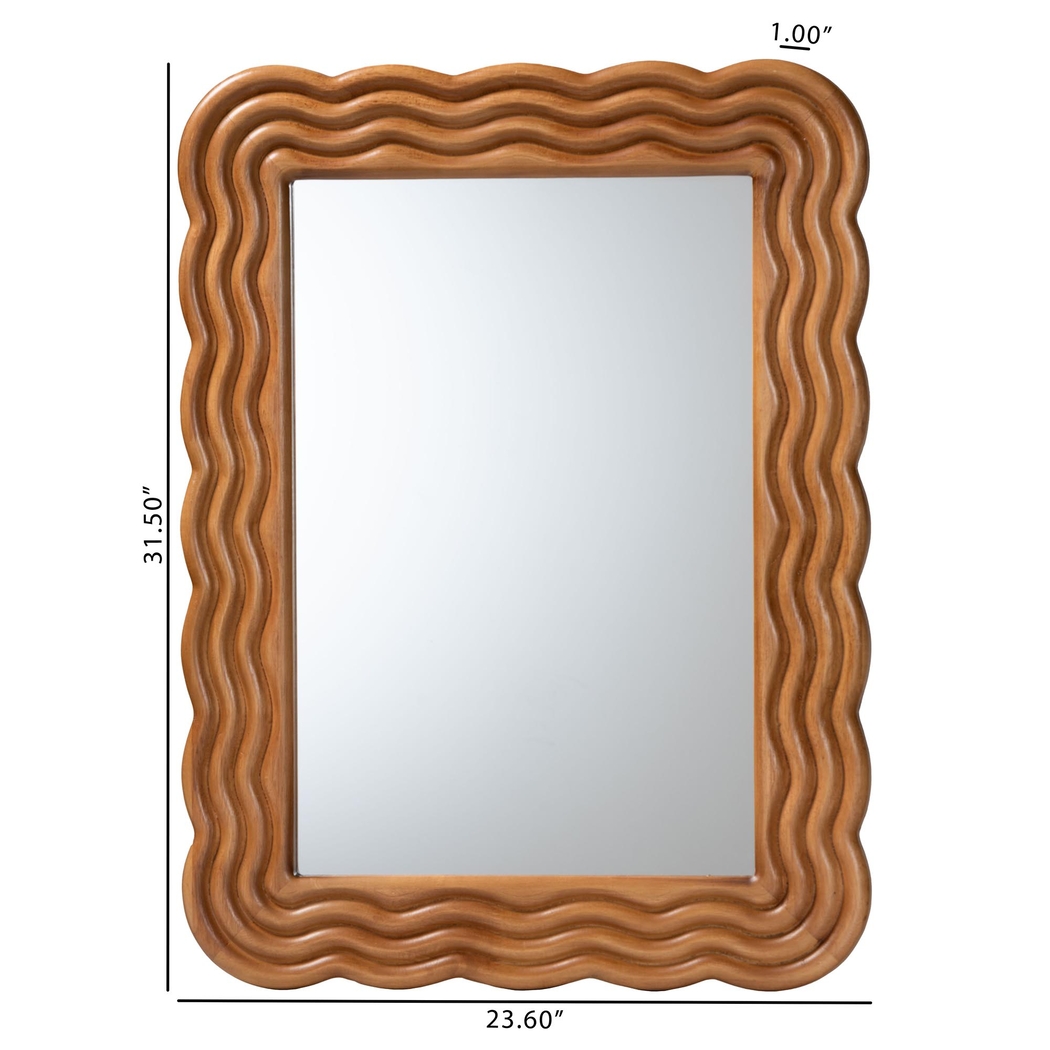 Heibel Brown Mirror - Thumbnail - Image 4