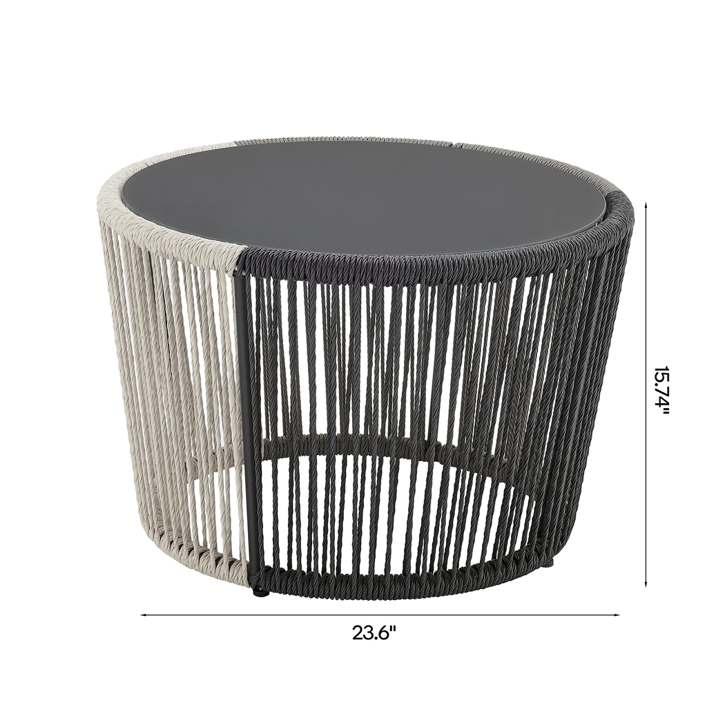 Heidelbaugh Cream 3 Pc Chat Set - Thumbnail - Image 19
