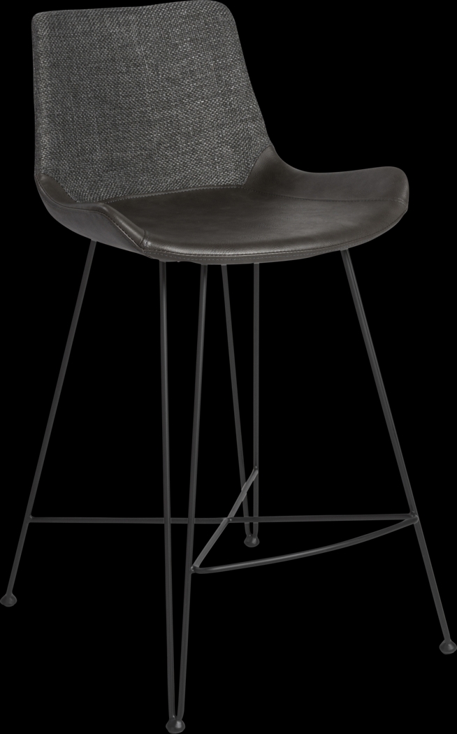 Heidiway Dark Gray Counter Stool - Thumbnail - Image 3