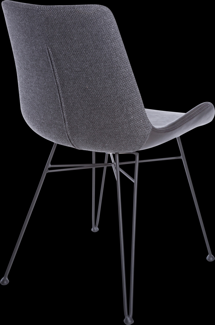 Heidiway Dark Gray Side Chair, Set of 2 - Thumbnail - Image 4