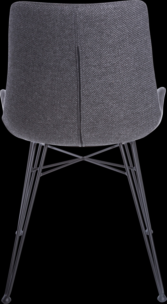 Heidiway Dark Gray Side Chair, Set of 2 - Thumbnail - Image 5