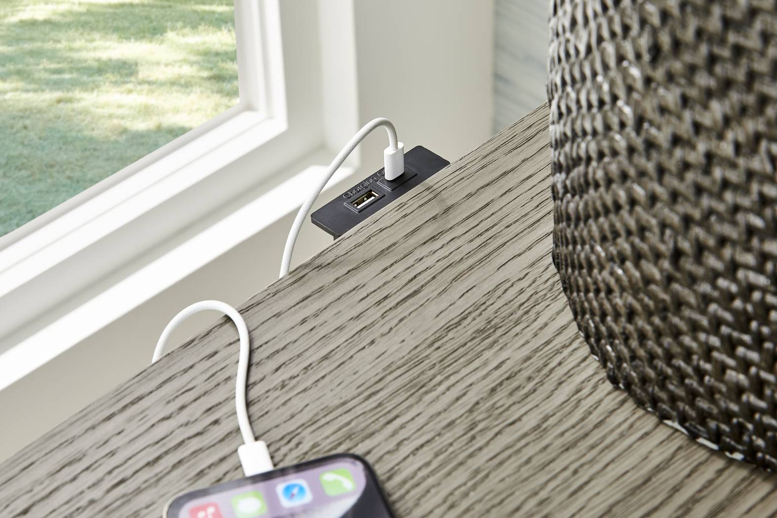 Heiress Gray Nightstand - Thumbnail - Image 4