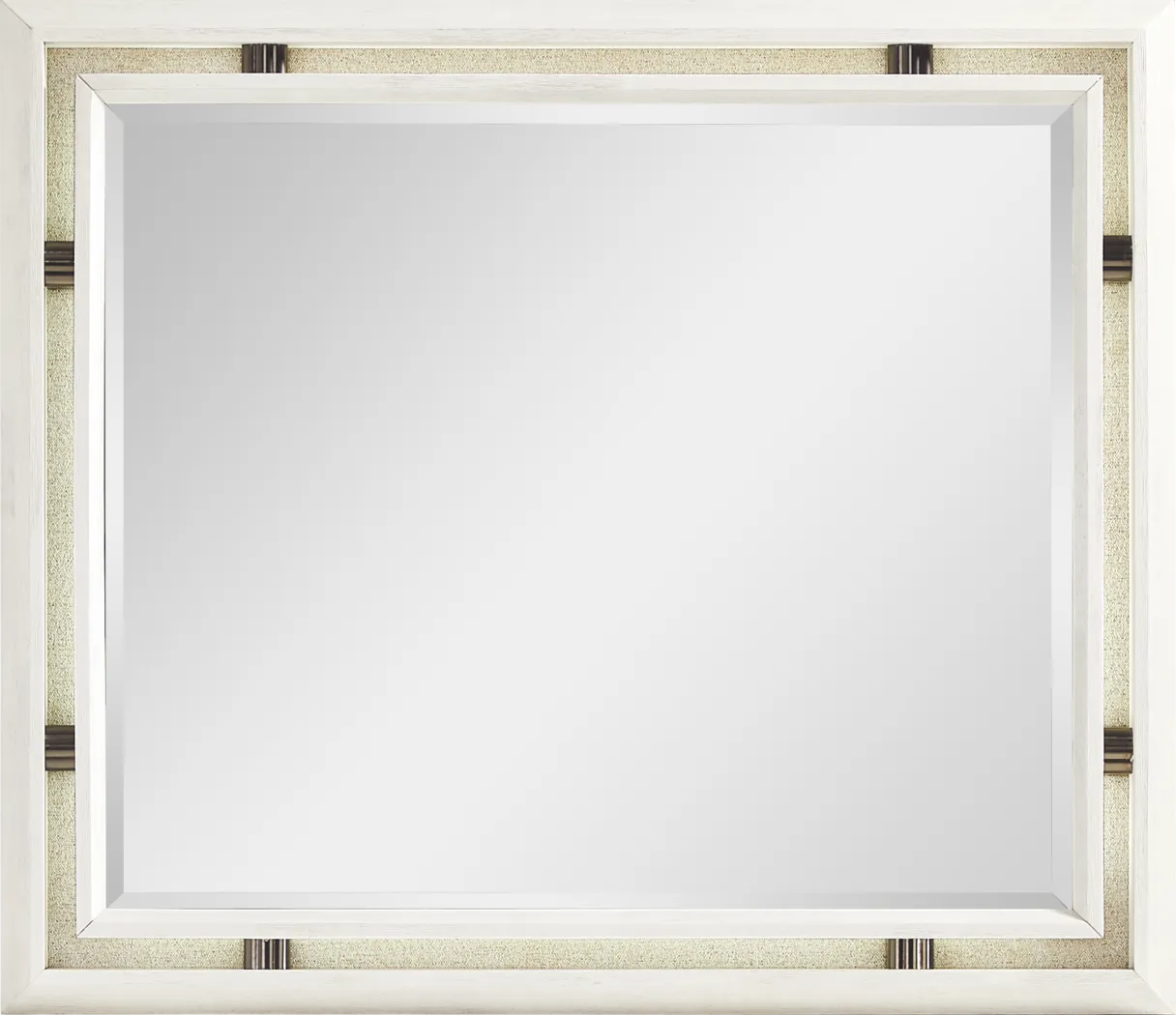 Heiress White 5 Pc King Upholstered Bedroom - Thumbnail - Image 10