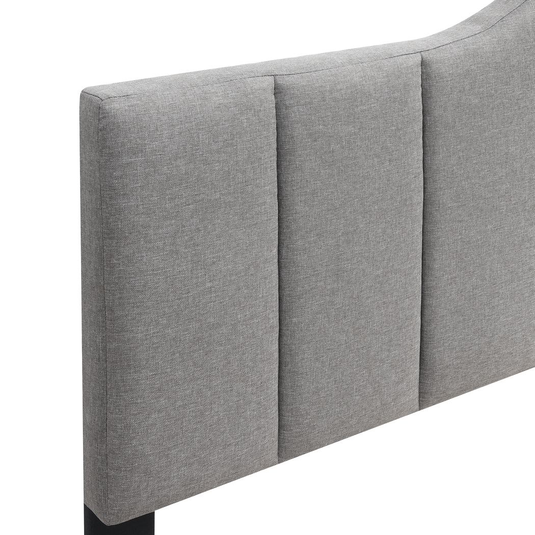 Hekau Light Gray King Headboard - Thumbnail - Image 2