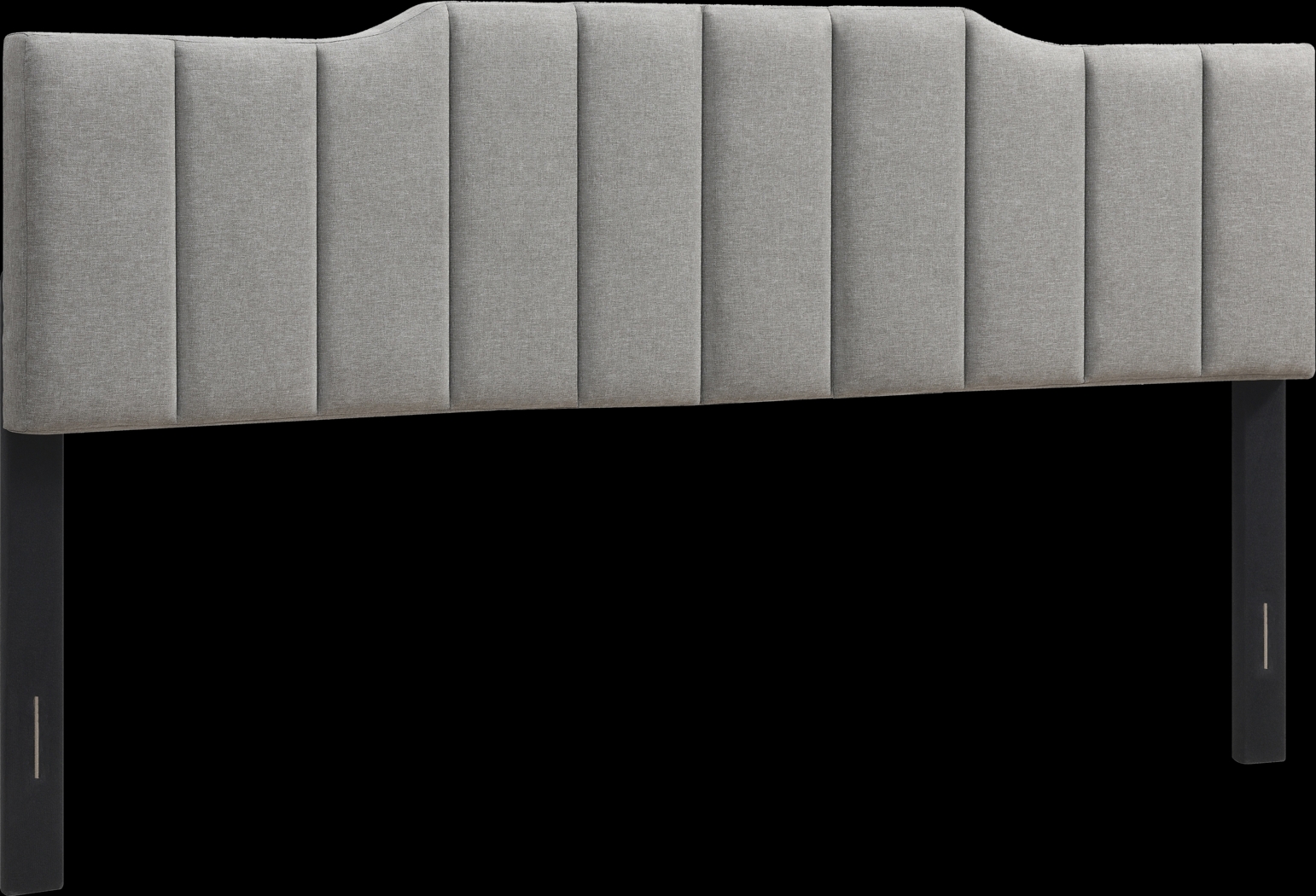 Hekau Light Gray King Headboard - Thumbnail - Image 1