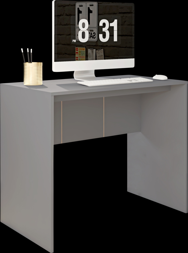 Helaman Gray Desk - Thumbnail - Image 3