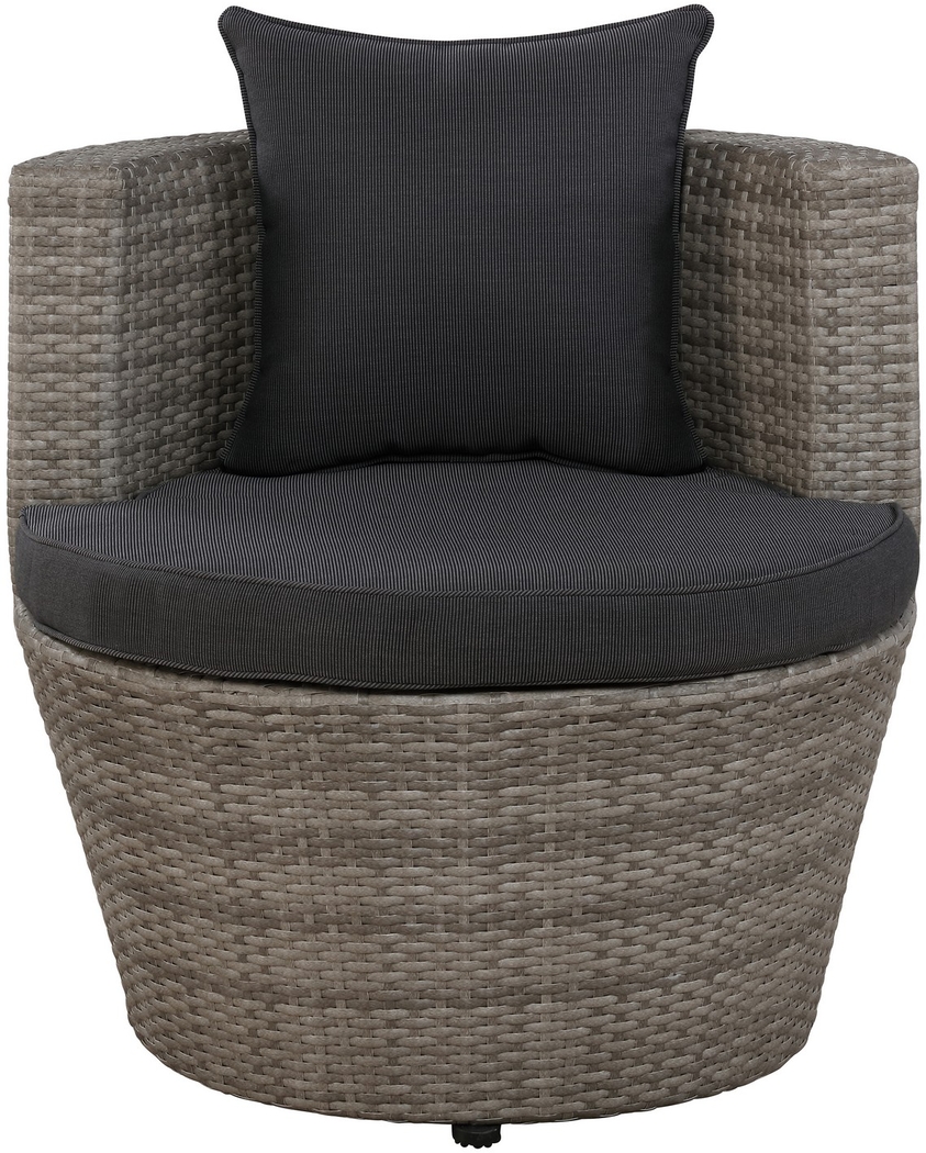 Helican Gray 3 Pc Outdoor Seating Set - Thumbnail - Image 3