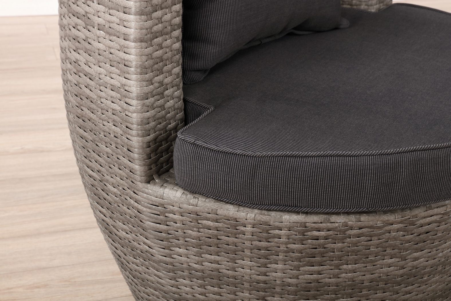 Helican Gray 3 Pc Outdoor Seating Set - Thumbnail - Image 7