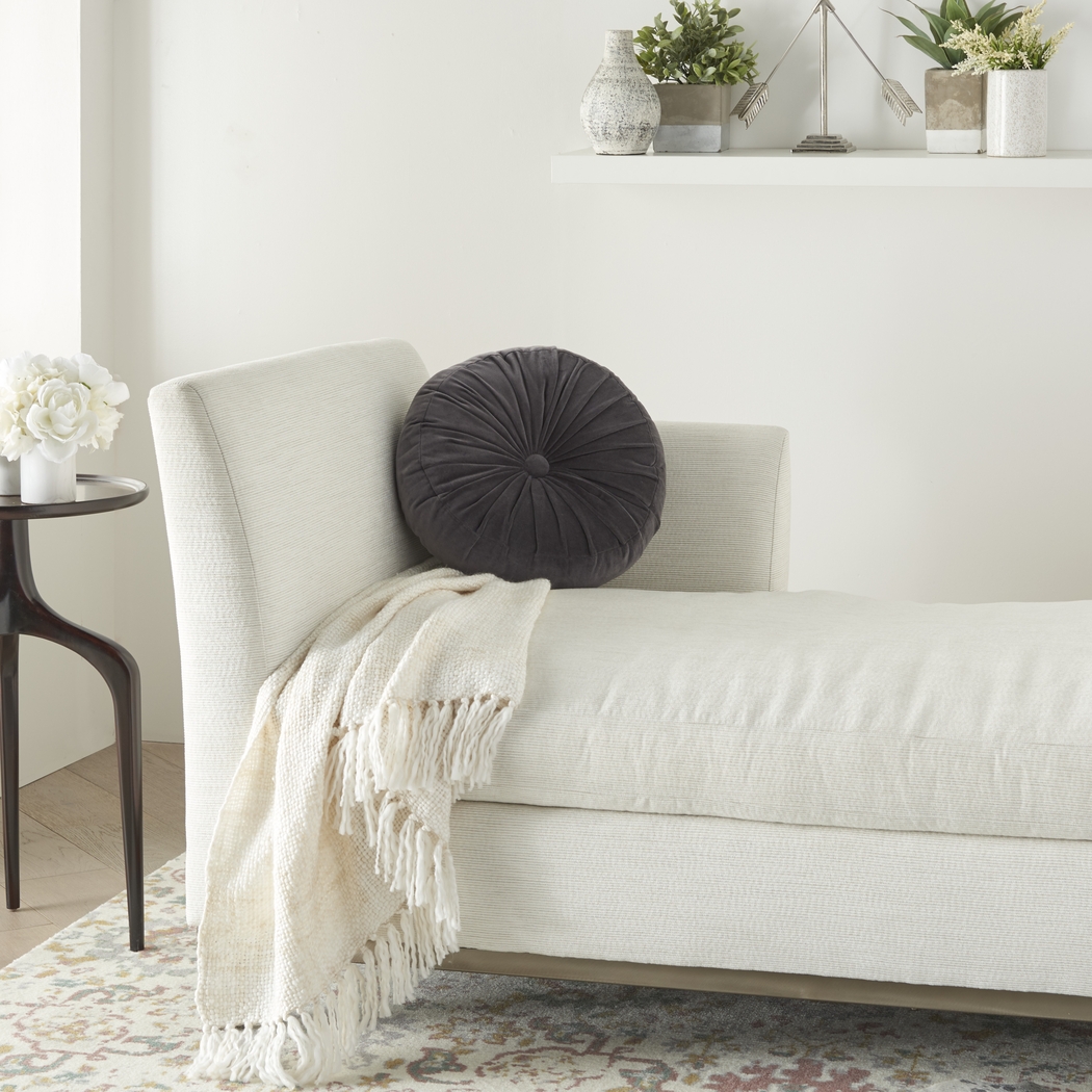 Helio Charcoal Accent Pillow - Thumbnail - Image 2