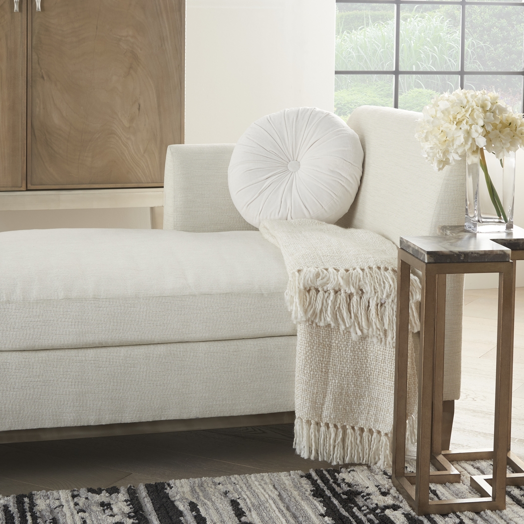 Helio Cream Accent Pillow - Thumbnail - Image 2