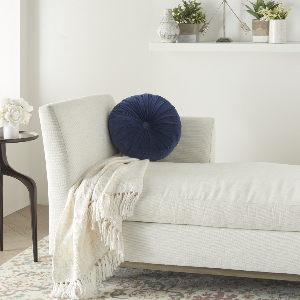 Helio Navy Accent Pillow - Thumbnail - Image 2