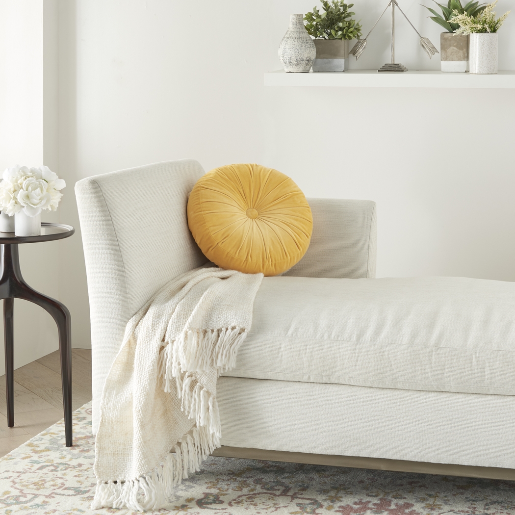 Helio Yellow Accent Pillow - Thumbnail - Image 2