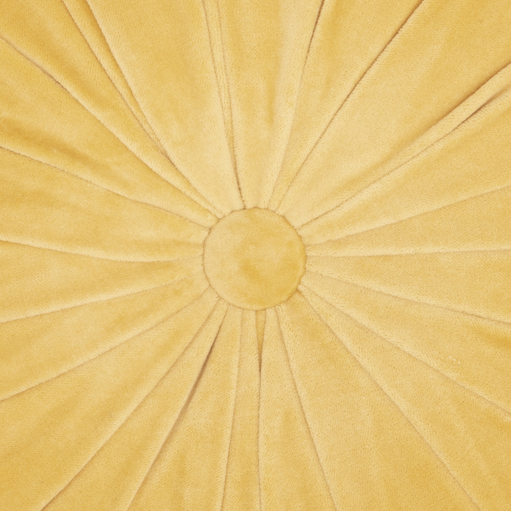 Helio Yellow Accent Pillow - Thumbnail - Image 4