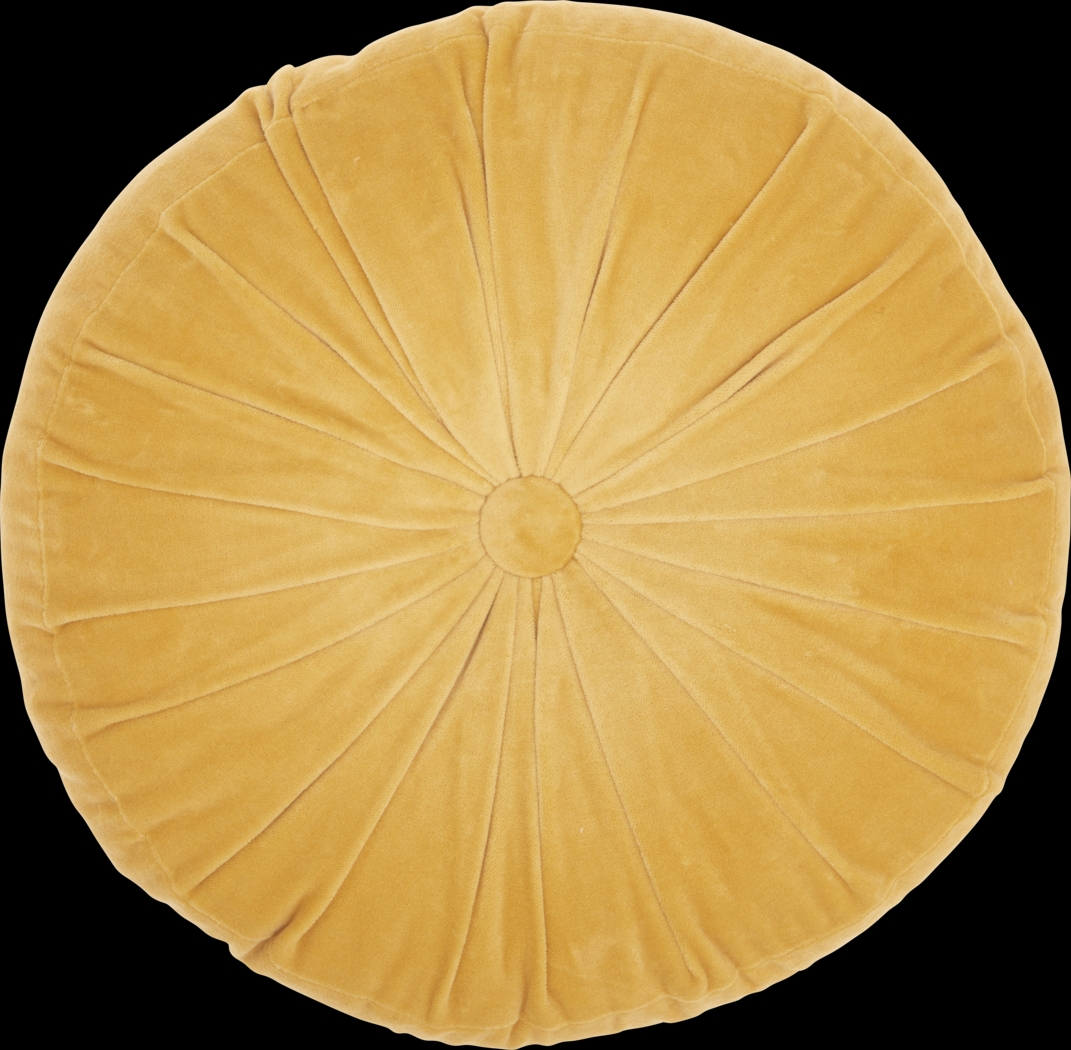 Helio Yellow Accent Pillow - Thumbnail - Image 1