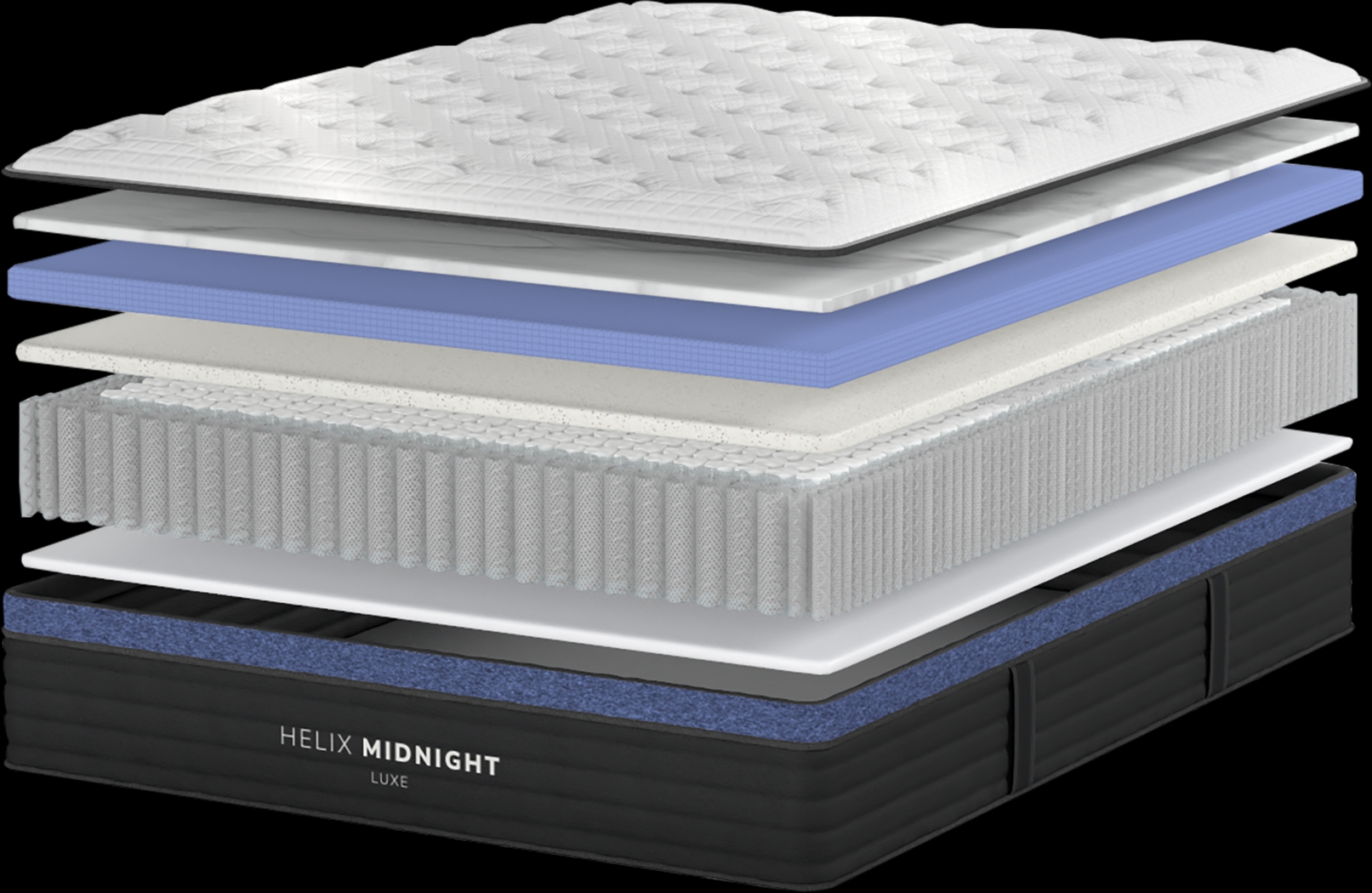 Helix Midnight Luxe Queen Mattress - Thumbnail - Image 3
