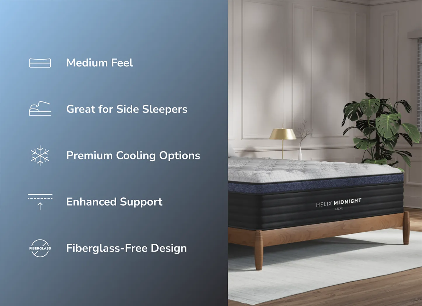 Helix Midnight Luxe Twin XL Mattress - Image 7