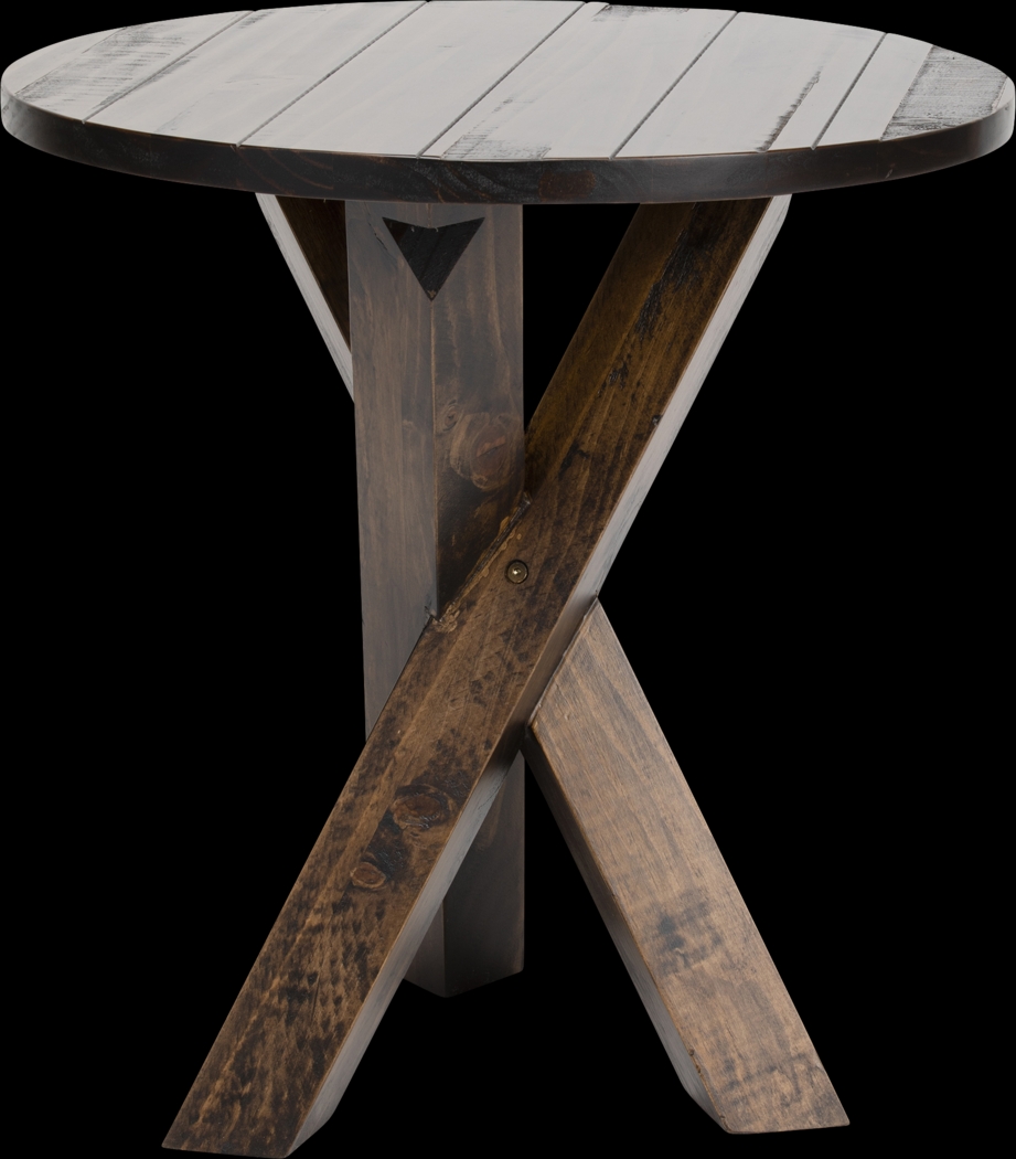 Hellnar Brown End Table - Thumbnail - Image 1
