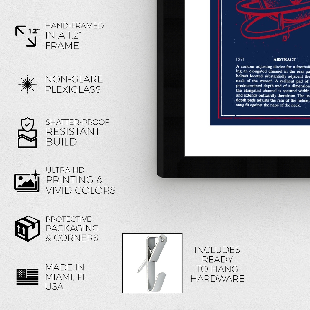 Helmet Blueprint I Blue Artwork - Thumbnail - Image 3