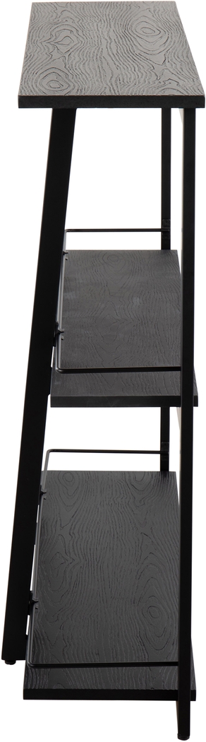 Helmken Black Bookcase - Thumbnail - Image 2