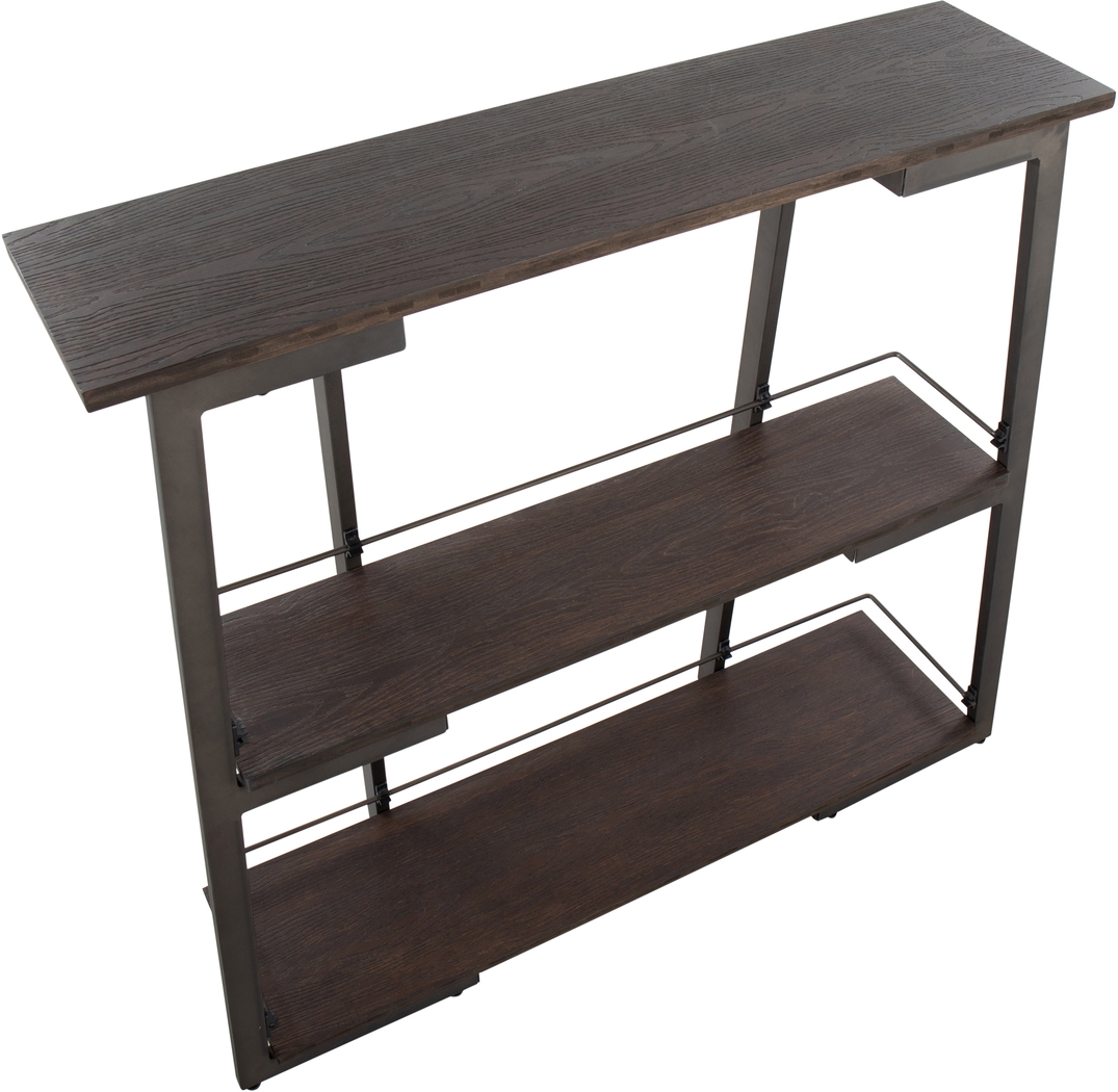 Helmken Espresso Bookcase - Thumbnail - Image 6