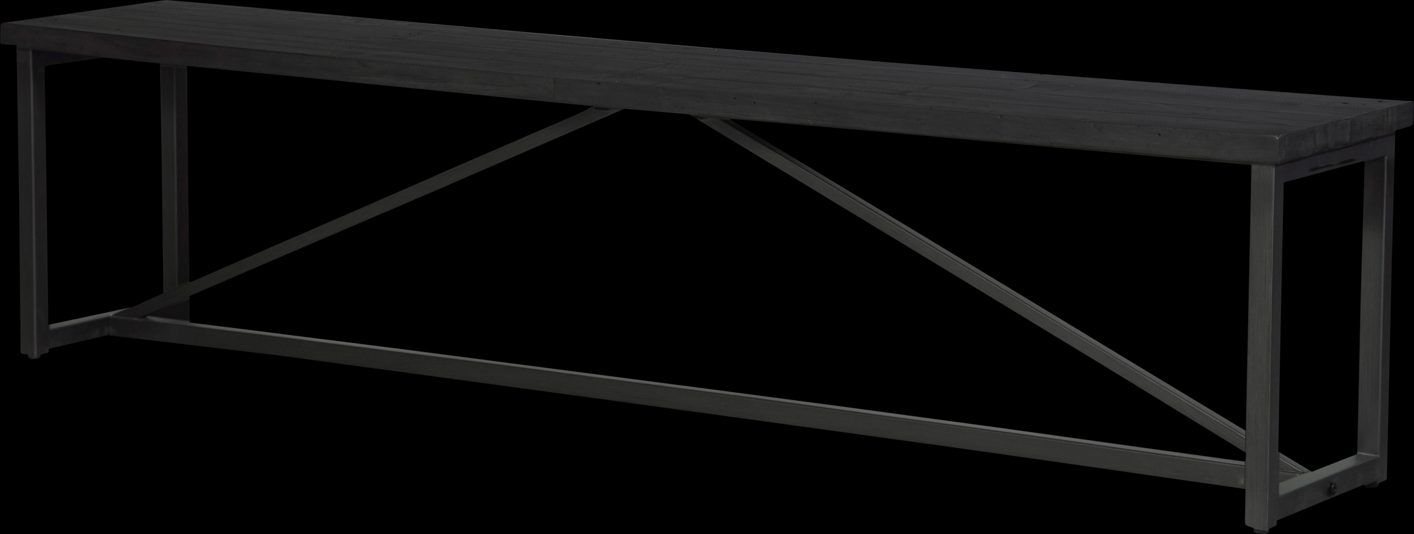 Helmwood Black Bench - Thumbnail - Image 3