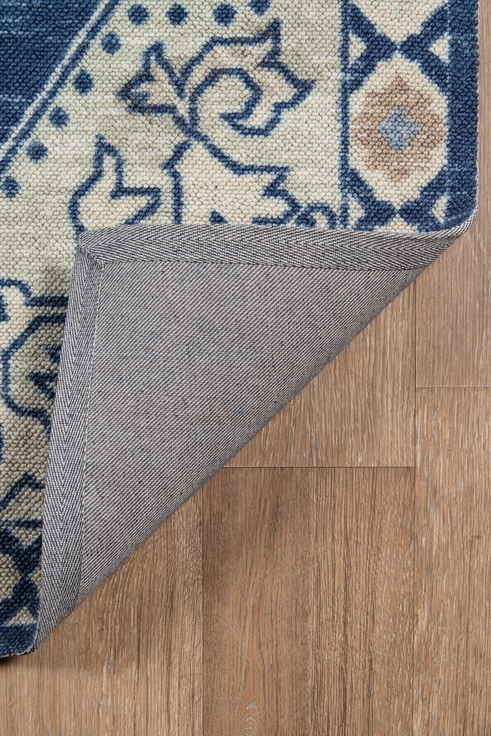 Helna Blue 5'3 x 7'6 Rug - Thumbnail - Image 6