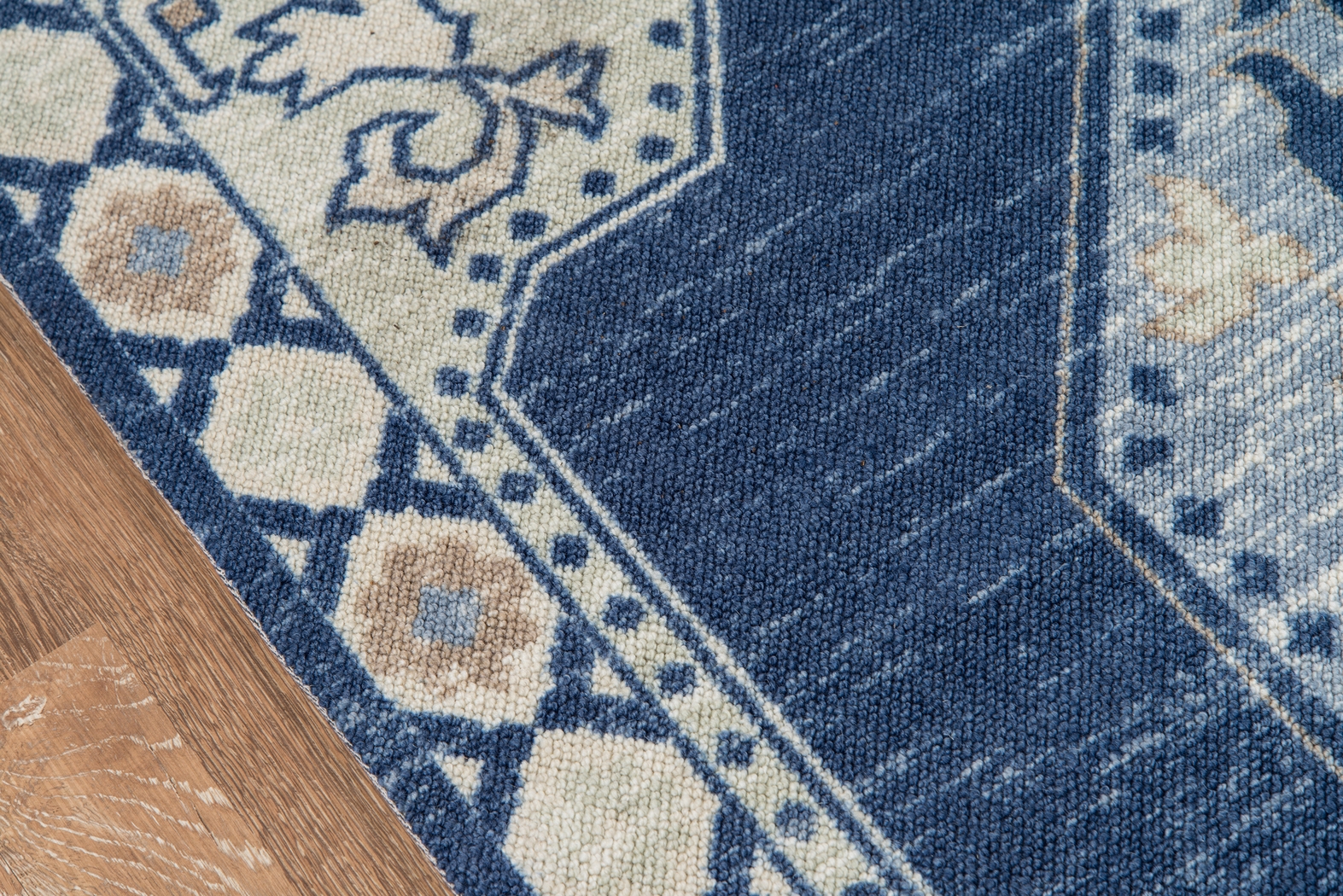 Helna Blue 7'9 x 9'10 Rug - Thumbnail - Image 4