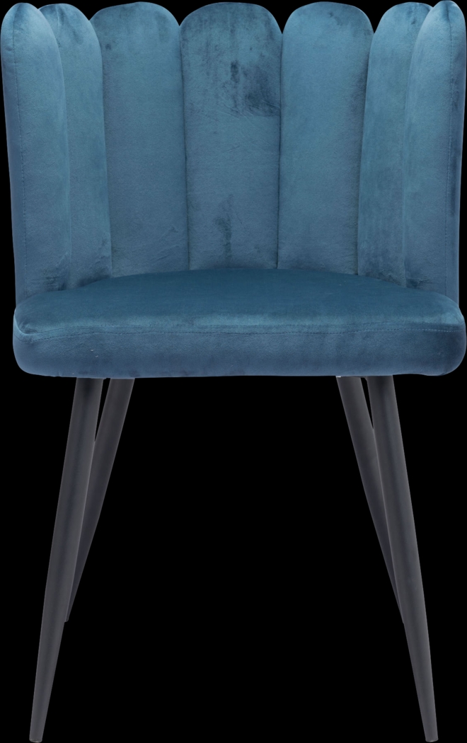 Heloise Blue Side Chair - Thumbnail - Image 3