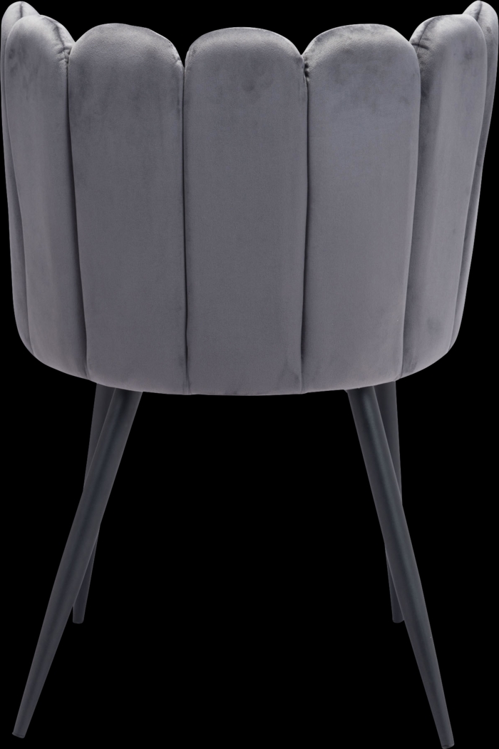 Heloise Gray Side Chair - Thumbnail - Image 4