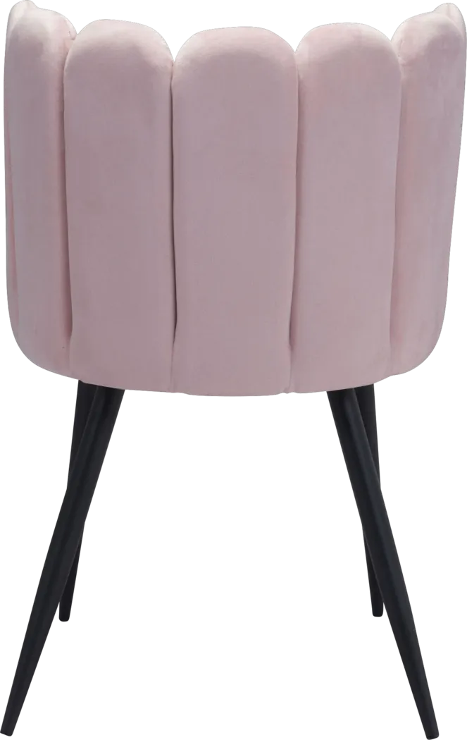 Heloise Pink Side Chair - Thumbnail - Image 4