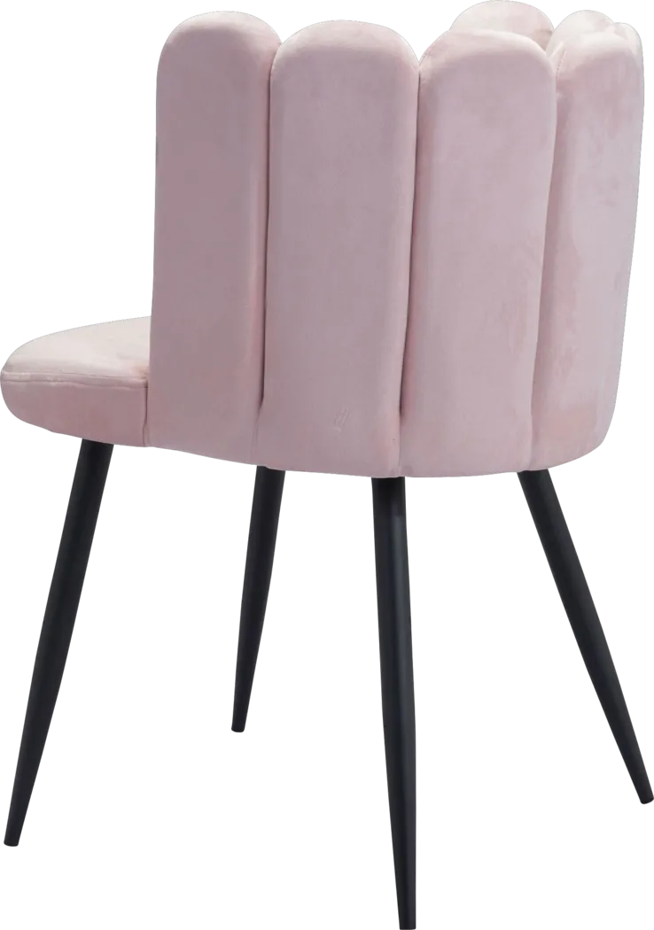 Heloise Pink Side Chair - Thumbnail - Image 5