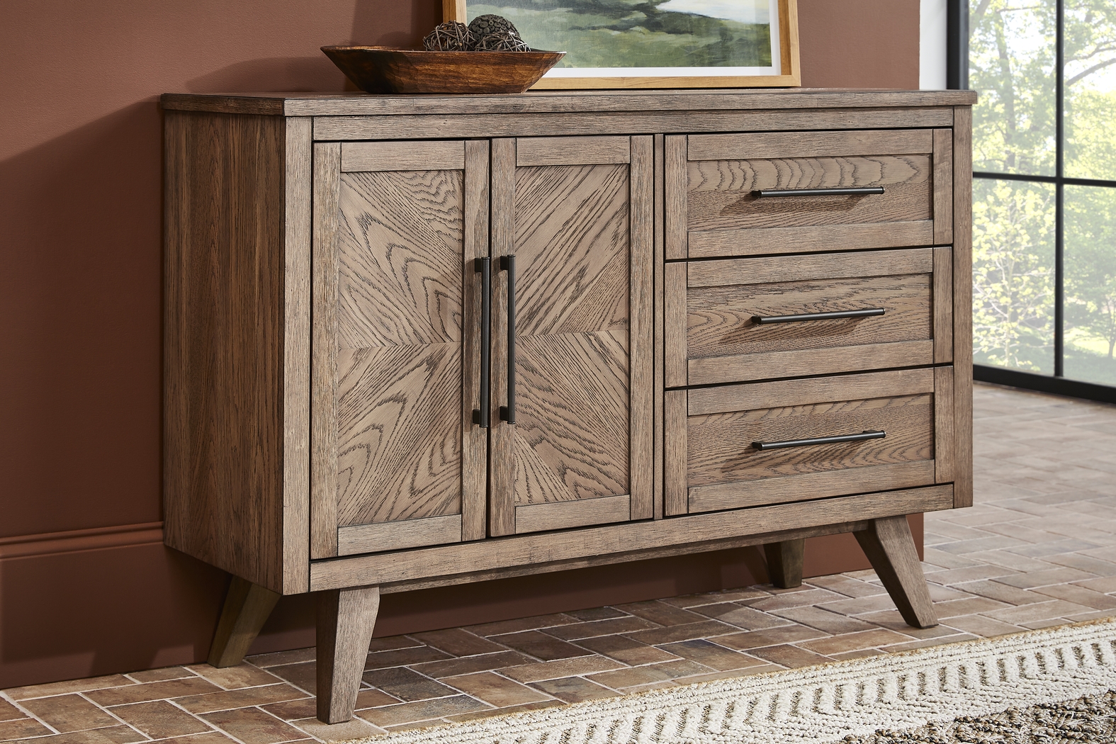 Helsinger Brown Server - Thumbnail - Image 3