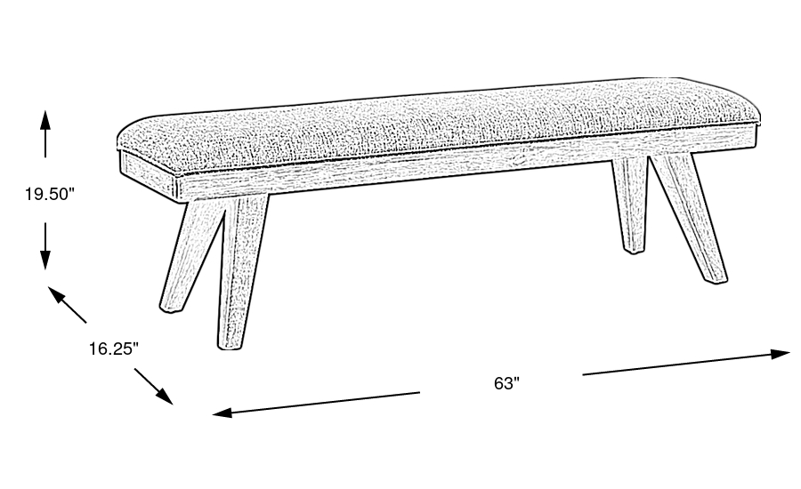 Dimension Image. Please refer to the Dimension Tab on this page for dimension details.