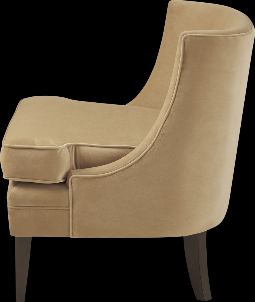 Hemenway Yellow Accent Chair - Thumbnail - Image 4