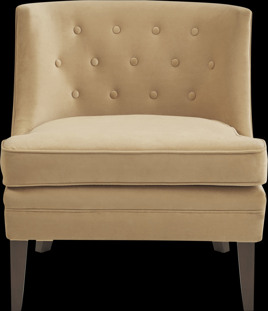 Hemenway Yellow Accent Chair - Thumbnail - Image 1