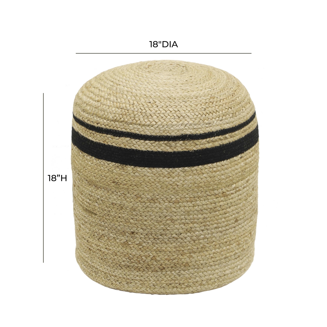 Heminway Natural Ottoman - Thumbnail - Image 6