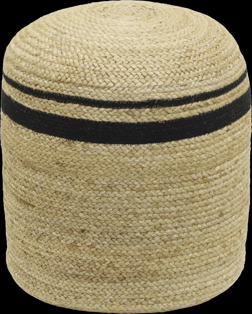 Heminway Natural Ottoman - Thumbnail - Image 1