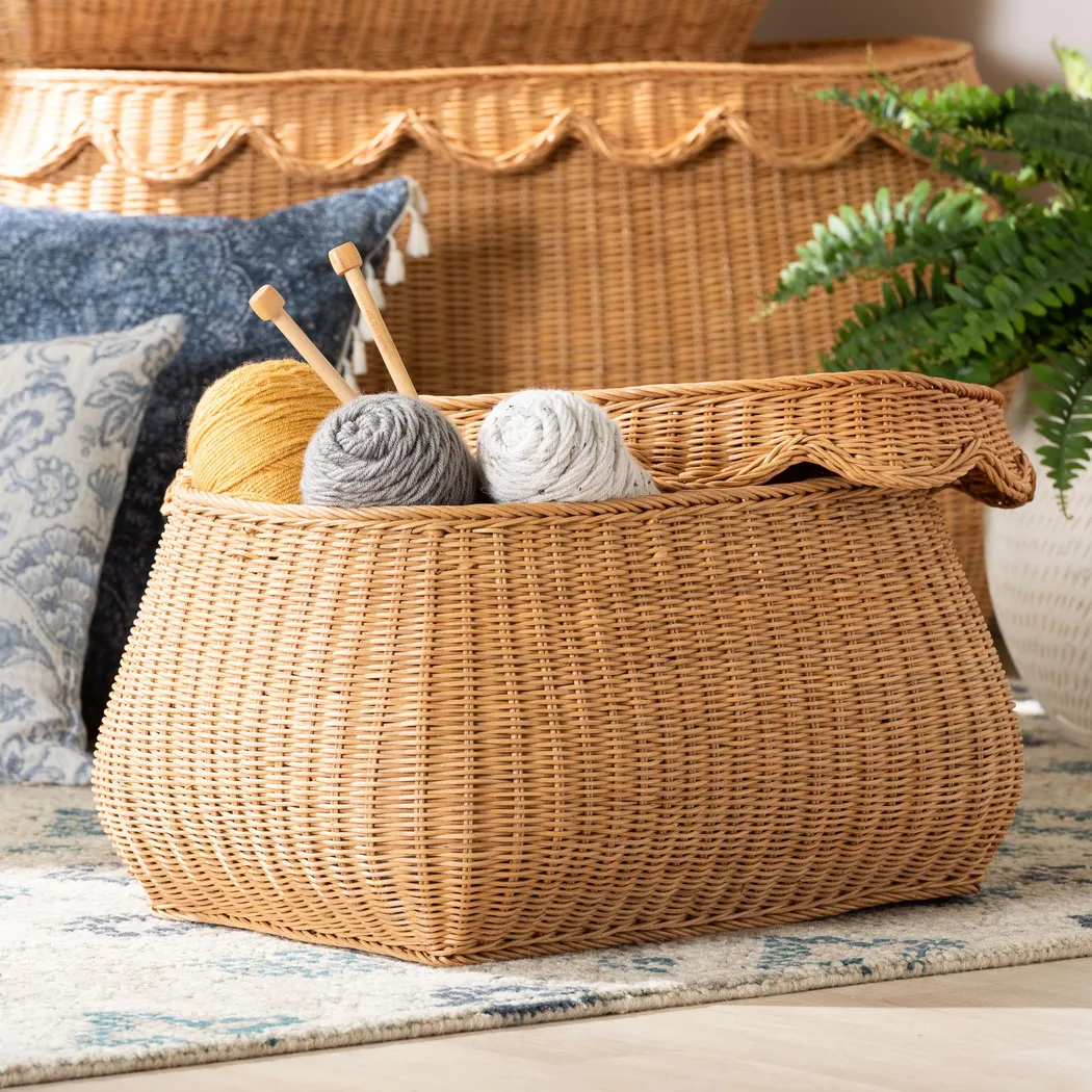 Hempe Brown Basket - Small - Image 3