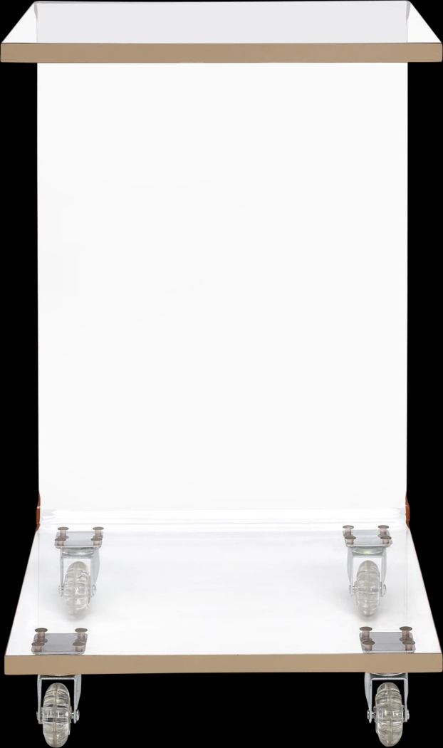 Hemperly Gold Accent Table - Thumbnail - Image 2