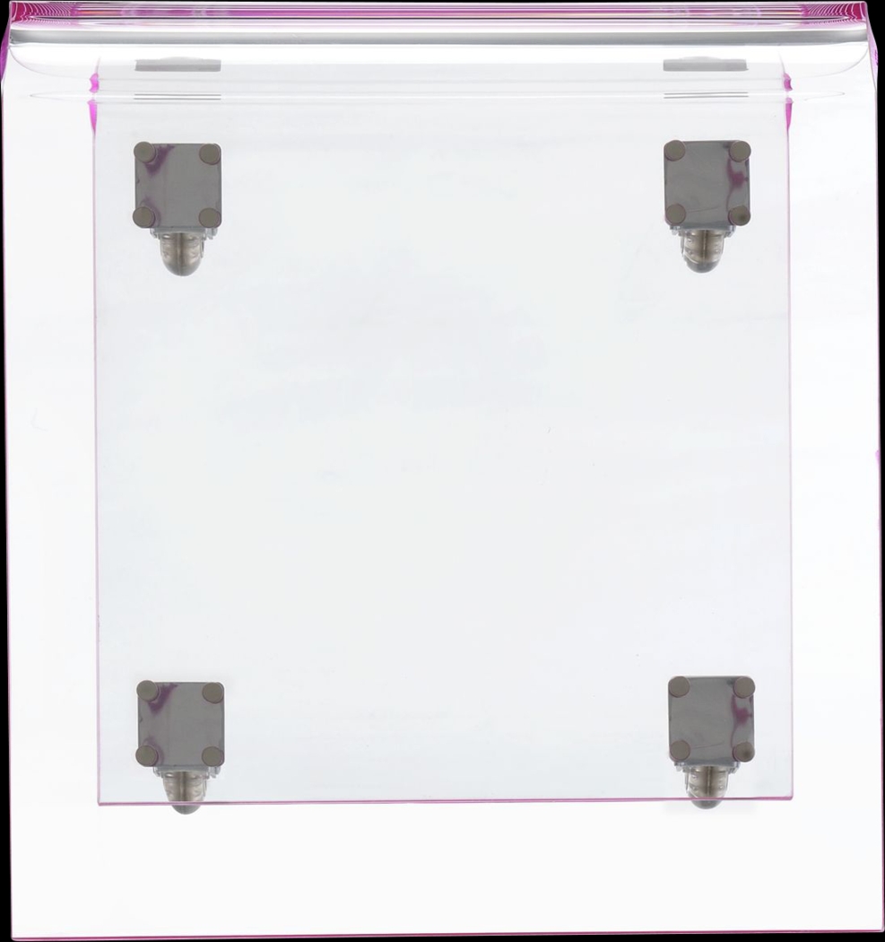 Hemperly Pink Accent Table - Thumbnail - Image 4