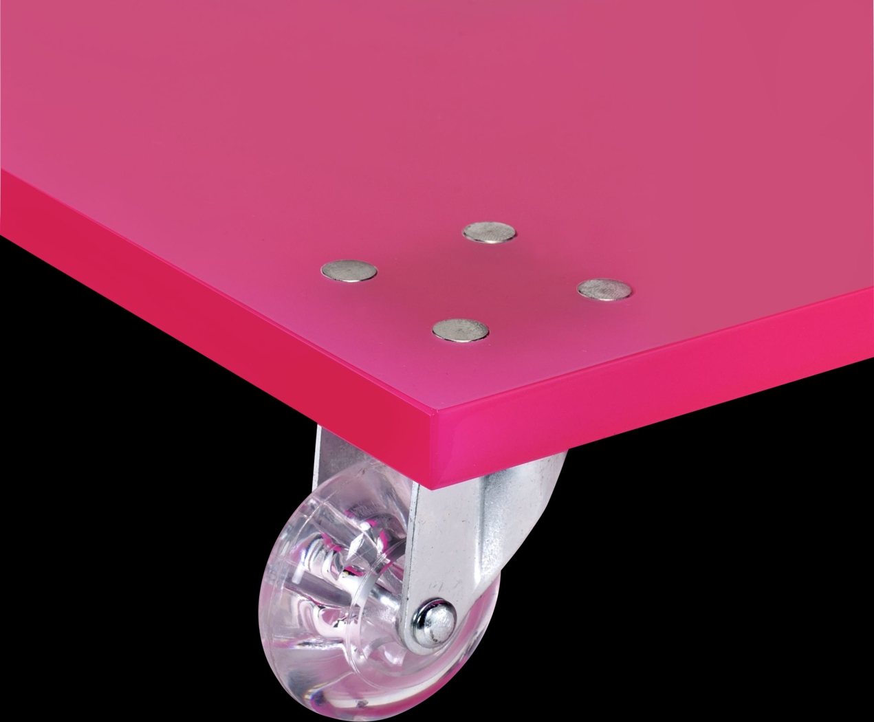 Hemperly Red Accent Table - Thumbnail - Image 4