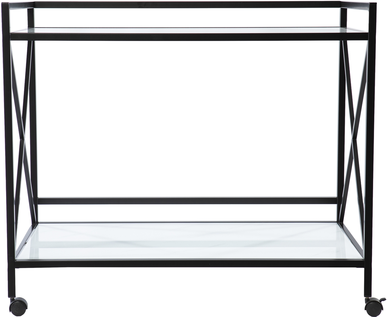 Hemphill Black Bar Cart - Thumbnail - Image 4