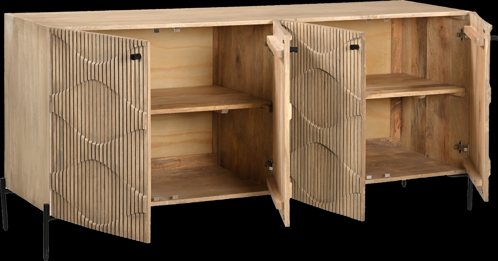 Hendry Natural Credenza - Thumbnail - Image 5